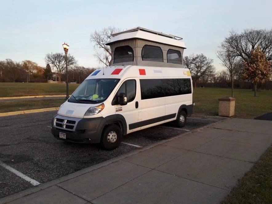 Tesla Cybertruck Cybertruck camper with spare tire carrier on tailgate PMCCV Top Up copy 2