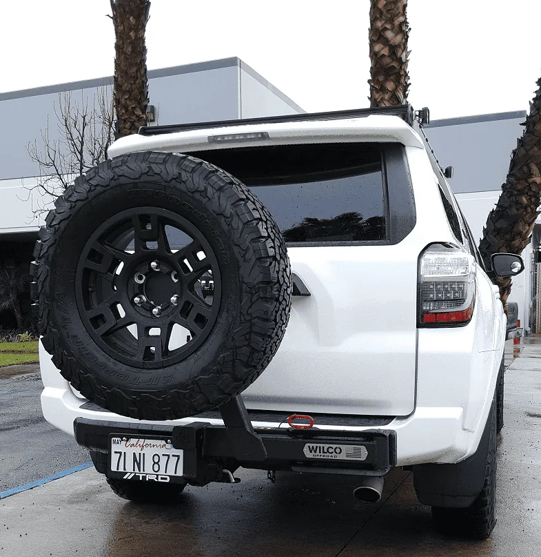Tesla Cybertruck Cybertruck camper with spare tire carrier on tailgate 1623743672665