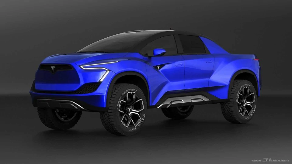 Tesla Cybertruck Is there a pick up style tesla truck coming out? What is this I see sometimes when I look up images? full
