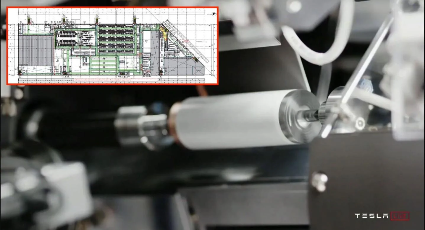 Tesla Cybertruck Tesla’s 4680 cell production process outlined in Giga Berlin’s revised filings tesla-battery-production