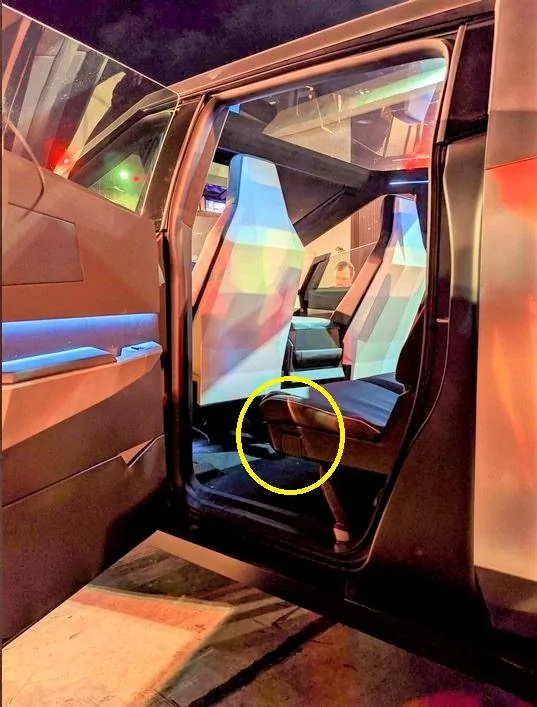 Tesla Cybertruck Any updates? Cybertruck-Rear-Seat-Latch