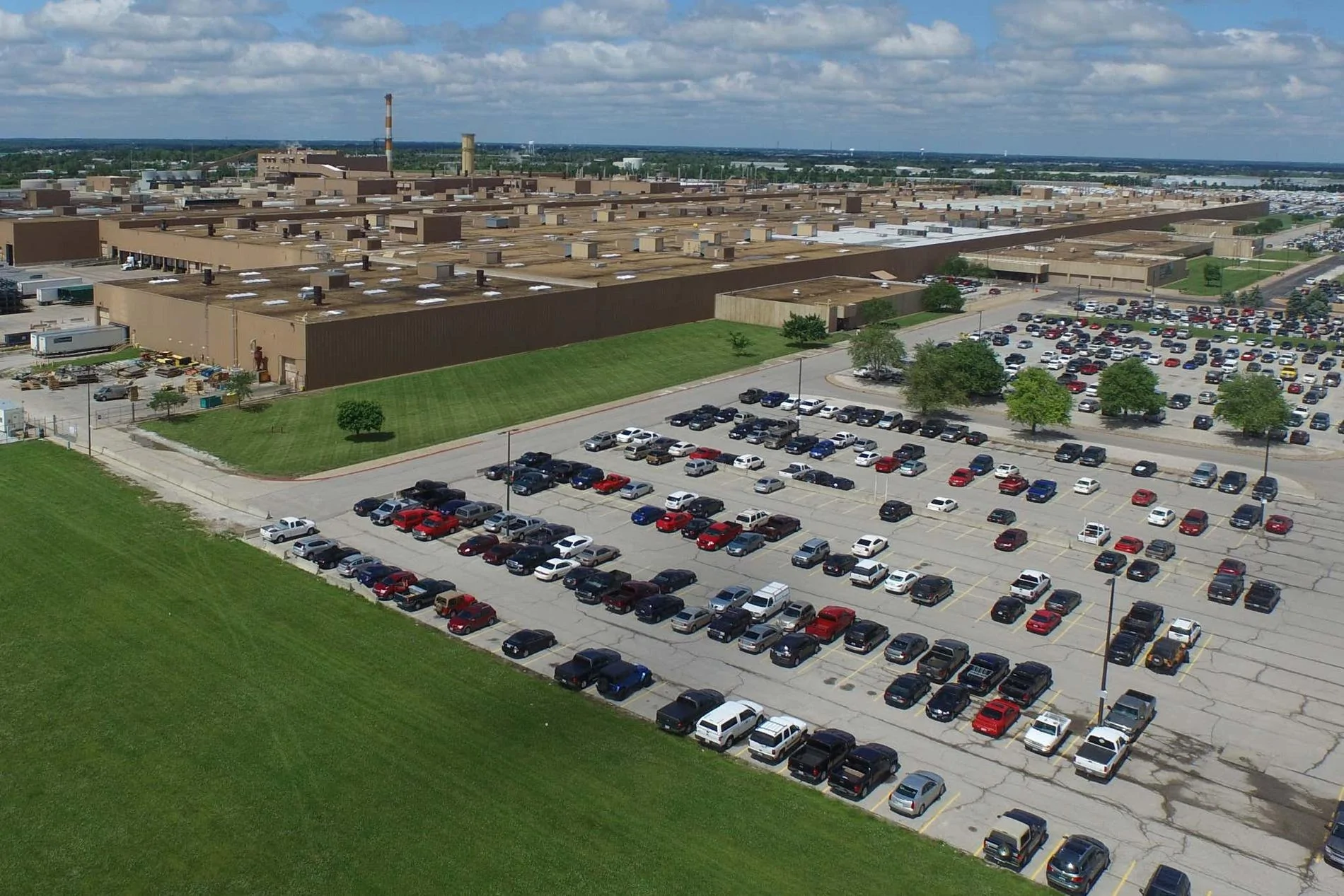 Tesla Cybertruck Tesla Driver Ticketed After Parking 'Foreign Car in Domestic Lot' at GM Factory message-editor%2F1624641236793-inlin