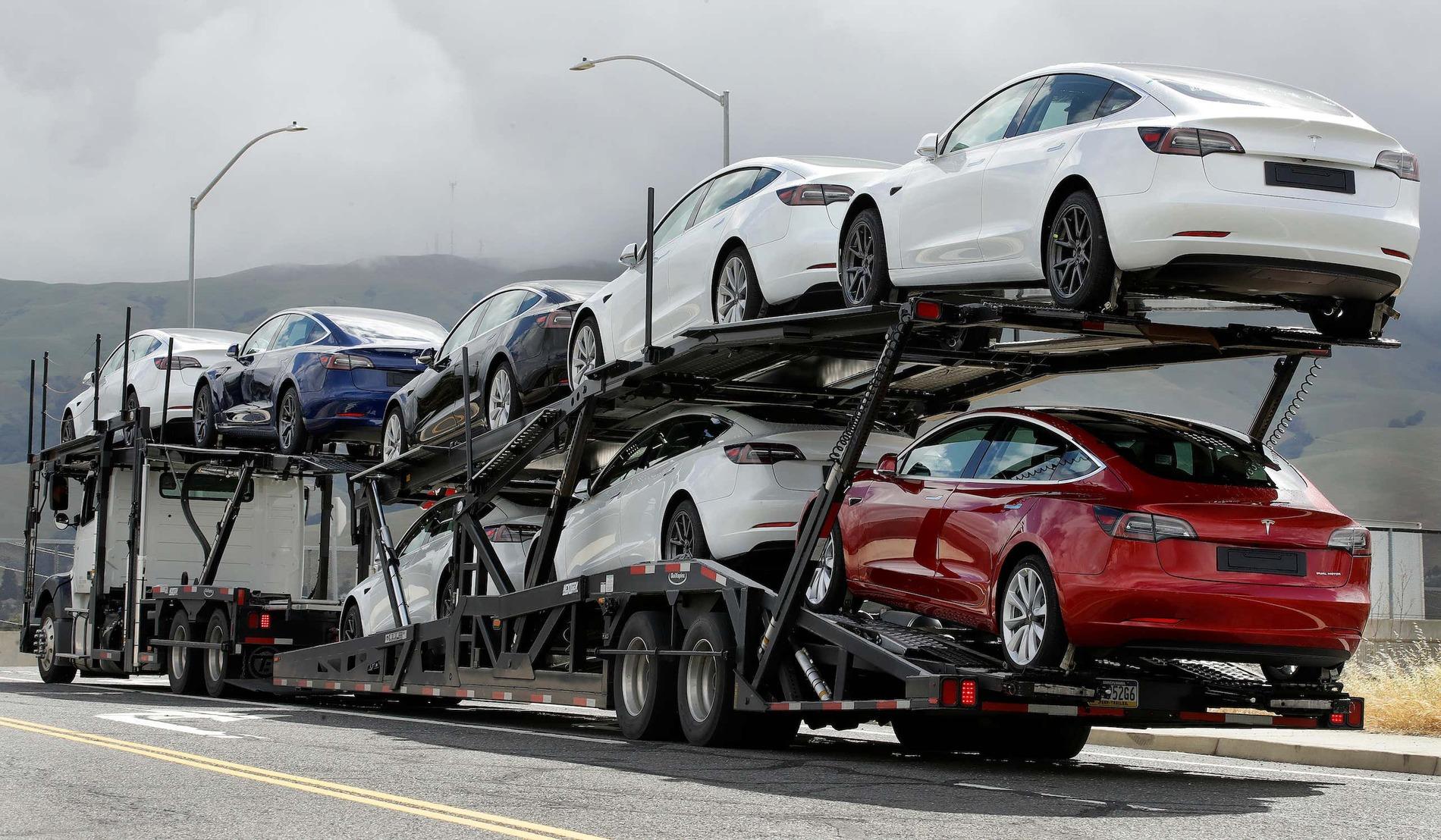 Tesla Cybertruck Tesla Driver Ticketed After Parking 'Foreign Car in Domestic Lot' at GM Factory message-editor%2F1624454852283-ap_20133692802667