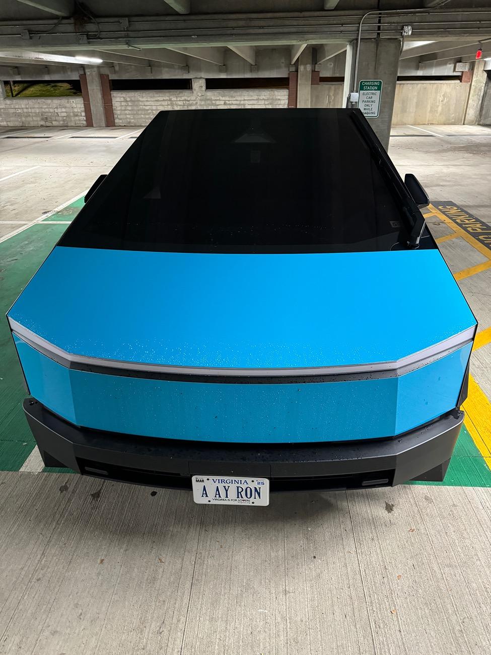 Tesla Cybertruck Cybertruck window tint - what percentage did you install?! IMG_9252