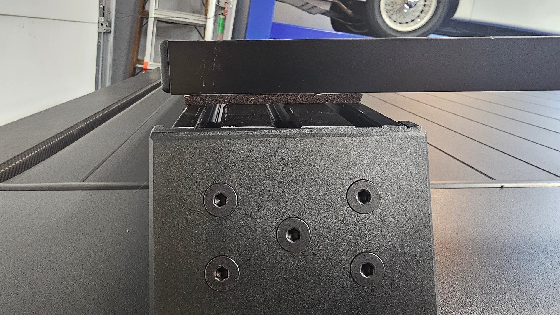 Tesla Cybertruck DIY built Baja Tire Rack 20240825_151415