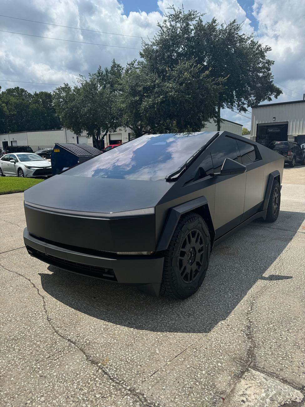 Tesla Cybertruck Cybertruck window tint - what percentage did you install?! IMG_2699