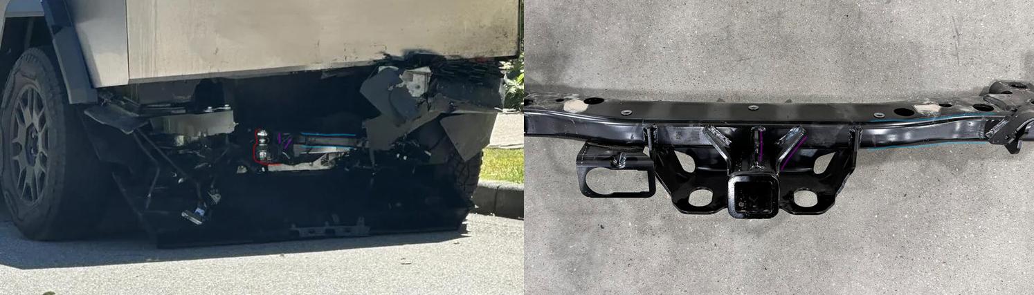 Tesla Cybertruck New WhistlinDiesel: Cybertruck vs. F-150 Frame & Hitch Video CT_nh 3