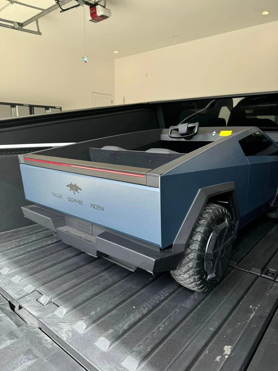 Tesla Cybertruck BLUE / BLURPLE / PURPLE Vinyl Wrap & PPF Cybertruck -- Photos & Videos 3M Satin Thundercloud Vinyl Wrap Cybertruck 3