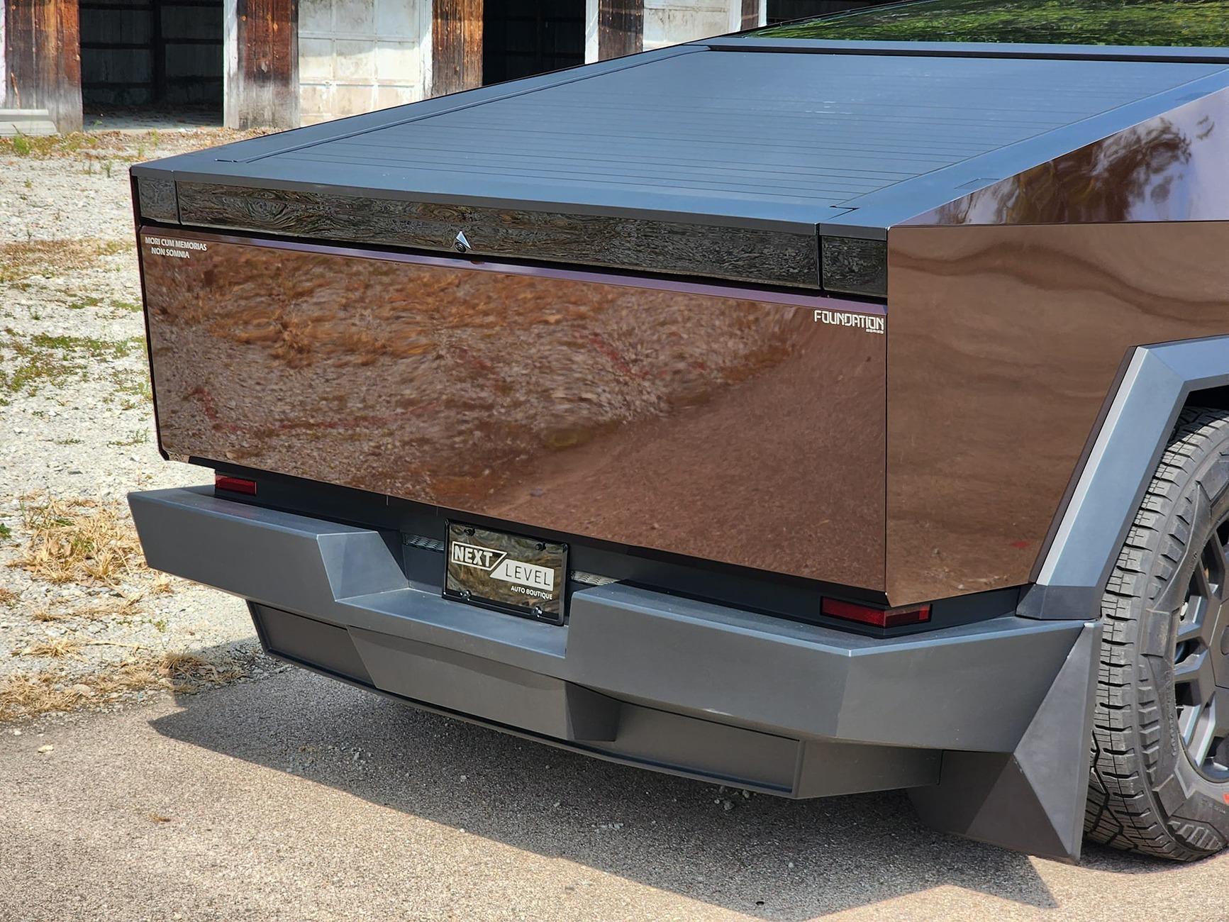 Tesla Cybertruck UPPF Mahogany (PPF Wrap) Cybertruck UPPF Mahogany (PPF Wrap) 3