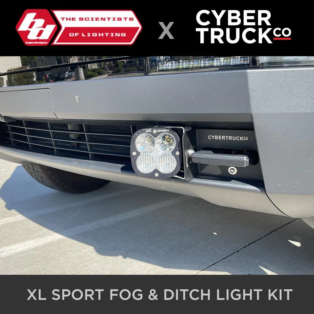 Tesla Cybertruck Compilation: Off-Road Aftermarket Accessories & Parts tesla cybertruck cybertruckco x baja designs bumper mounted fog _ ditch ligth kit-1