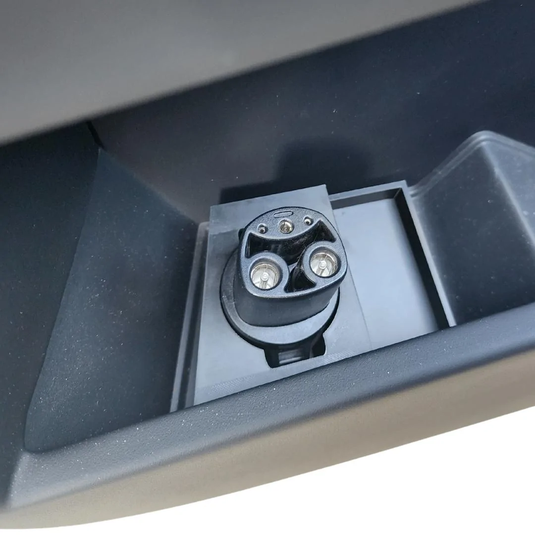 Tesla Cybertruck My version of a doordock for the J1772 adapter. 3
