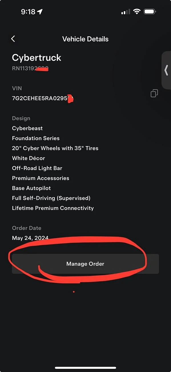 Tesla Cybertruck Average delivery time after being notified IMG_6629