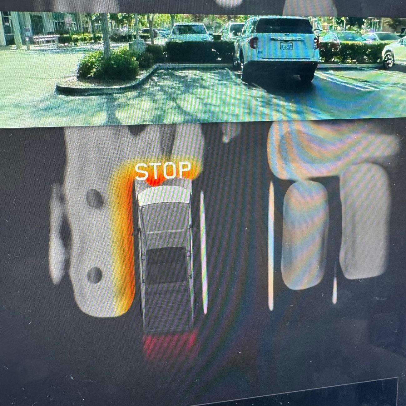 Tesla Cybertruck A very dissatisfied owner with this Park Assist update. IMG_3936