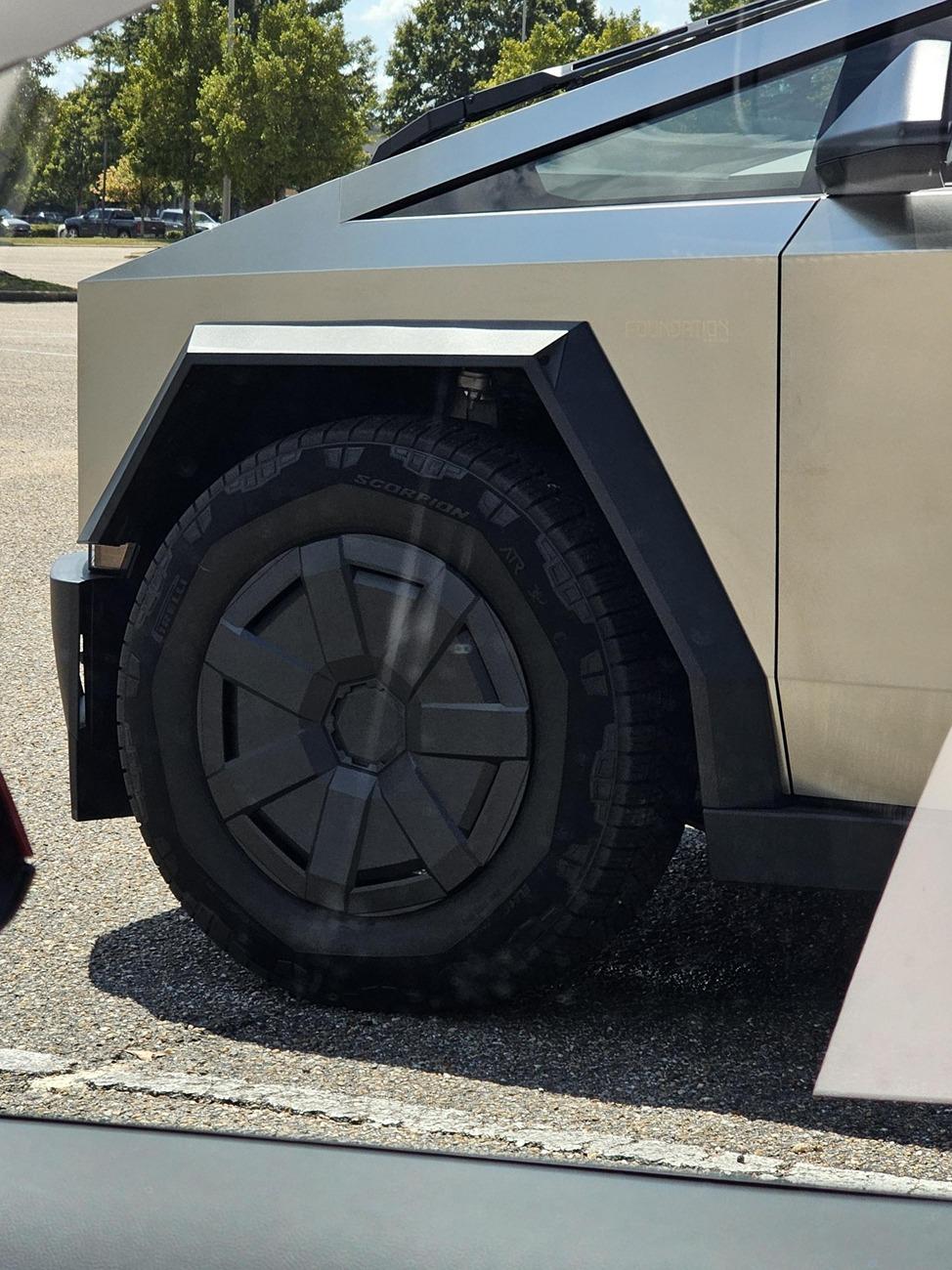 Tesla Cybertruck 20" Core Wheels Now Arriving (w/ Custom "CYBRTRK" Pirelli Scorpion ATR Tires) – Photos & Video 1000000488