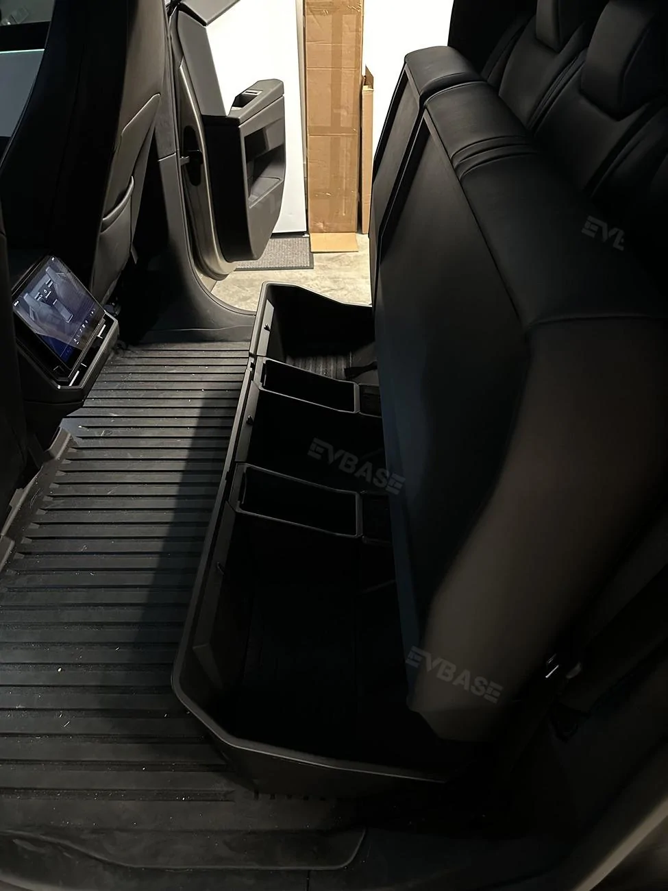 Tesla Cybertruck New Rear Underseat Storage by EVBASE for Cybertruck tyuryturytu