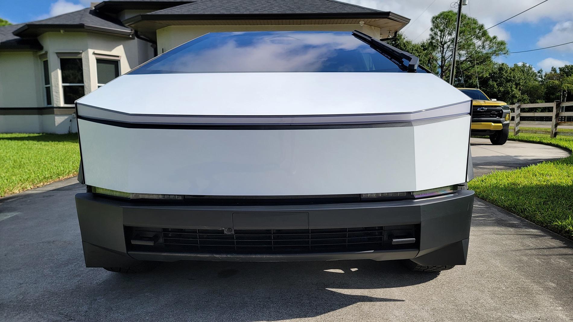 Tesla Cybertruck Wraps done in North Fort Myers - Florida Film Werkz 20240830_094938