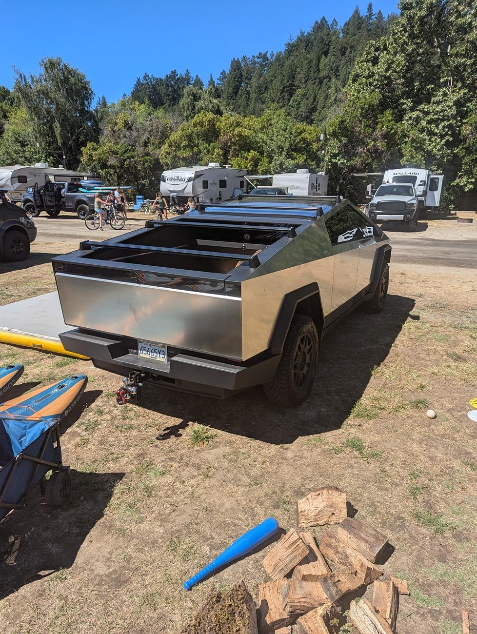 Tesla Cybertruck A summer of RTT tent camping (and other activities) with the Cybertruck PXL_20240719_175910467