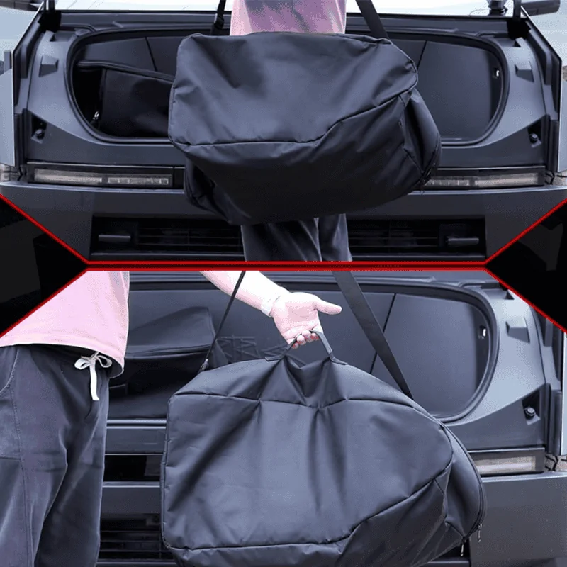 Tesla Cybertruck Chill Out on the Road! Free Cybertruck Front Trunk Insulation Cooler Bag Giveaway!🚀🚀 Teslaunch Front Trunk Insulation Cooler Bag For Tesla Cybertruck (2)