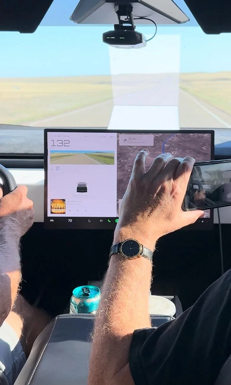 Tesla Cybertruck Cyberbeast Top Speed Driving @ 132 MPH (Photo) IMG_3842