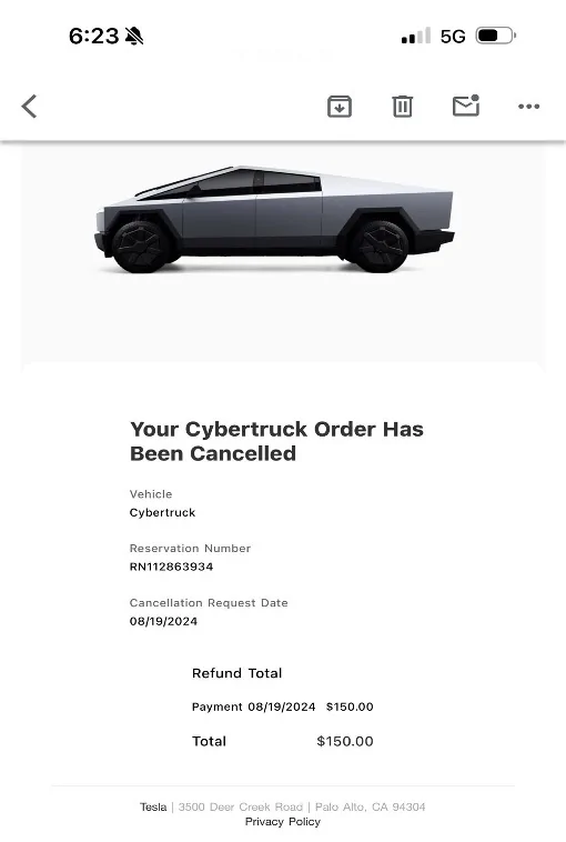 Tesla Cybertruck I drove to a different country to test drive a Cyberbeast and promptly cancelled my order 1725282330103-2q