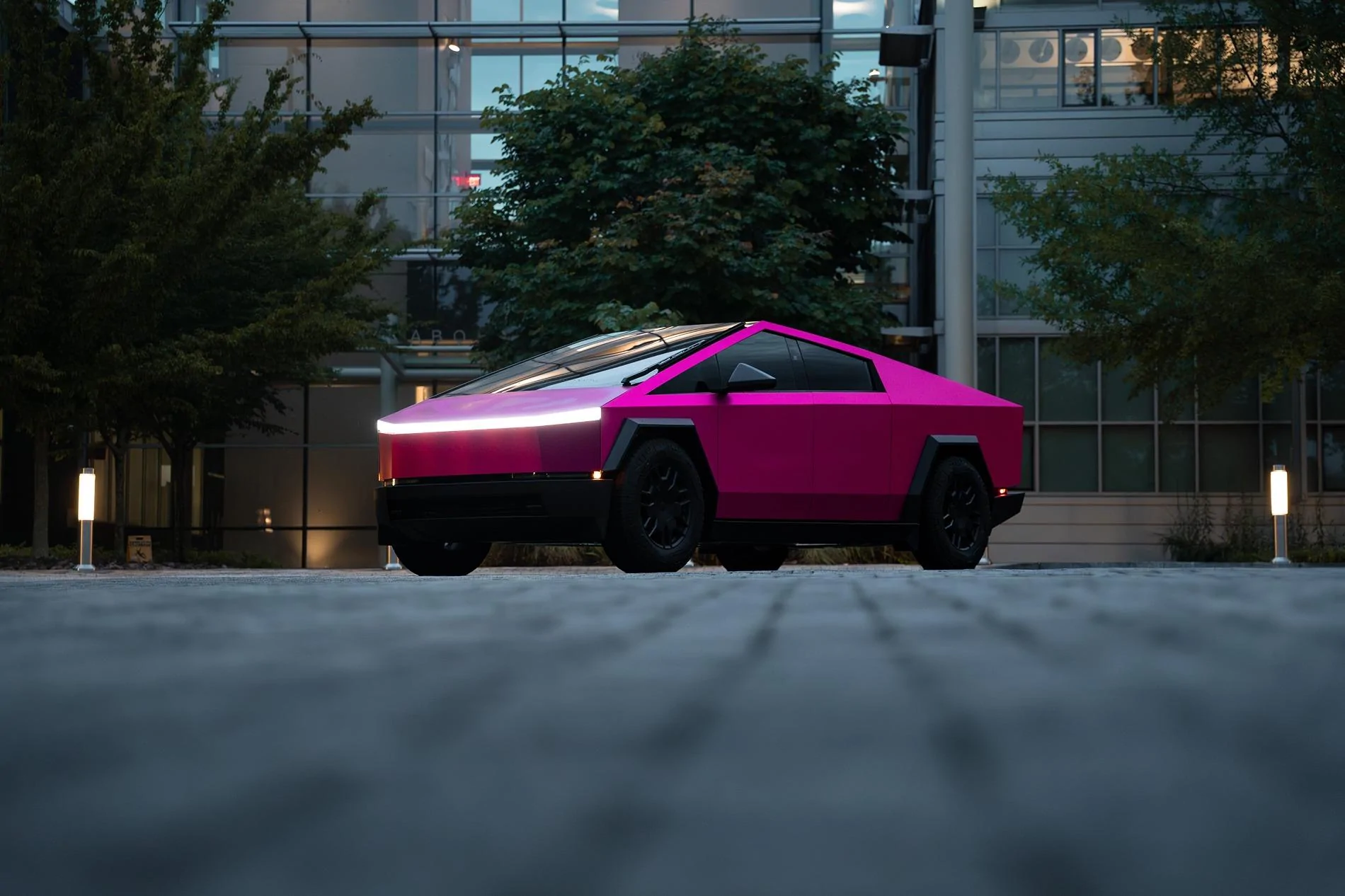 Tesla Cybertruck BestEvMod - Labor Day Raffle Ended, Thank You All Pink Cybertruck (1 of 1)-17