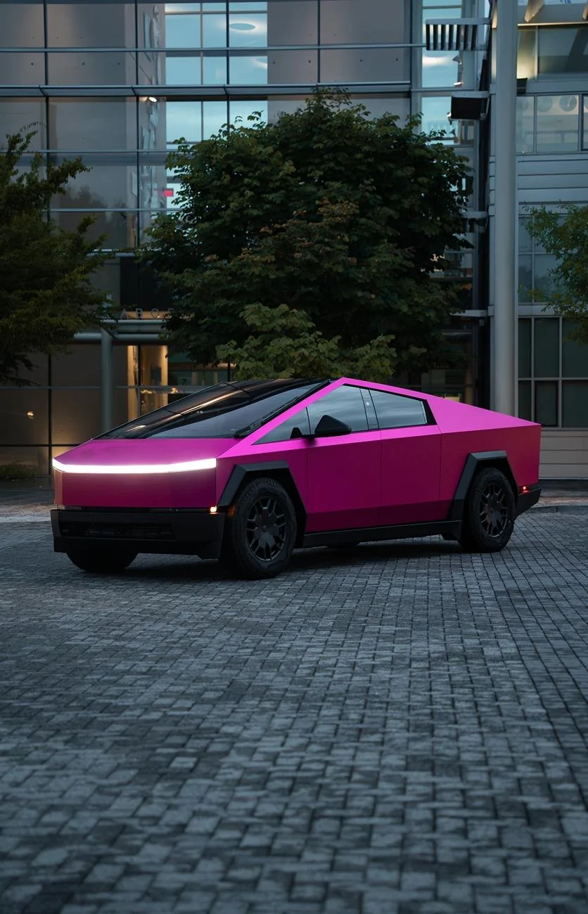 Tesla Cybertruck BestEvMod - Labor Day Raffle Ended, Thank You All Pink Cybertruck (1 of 1)-16