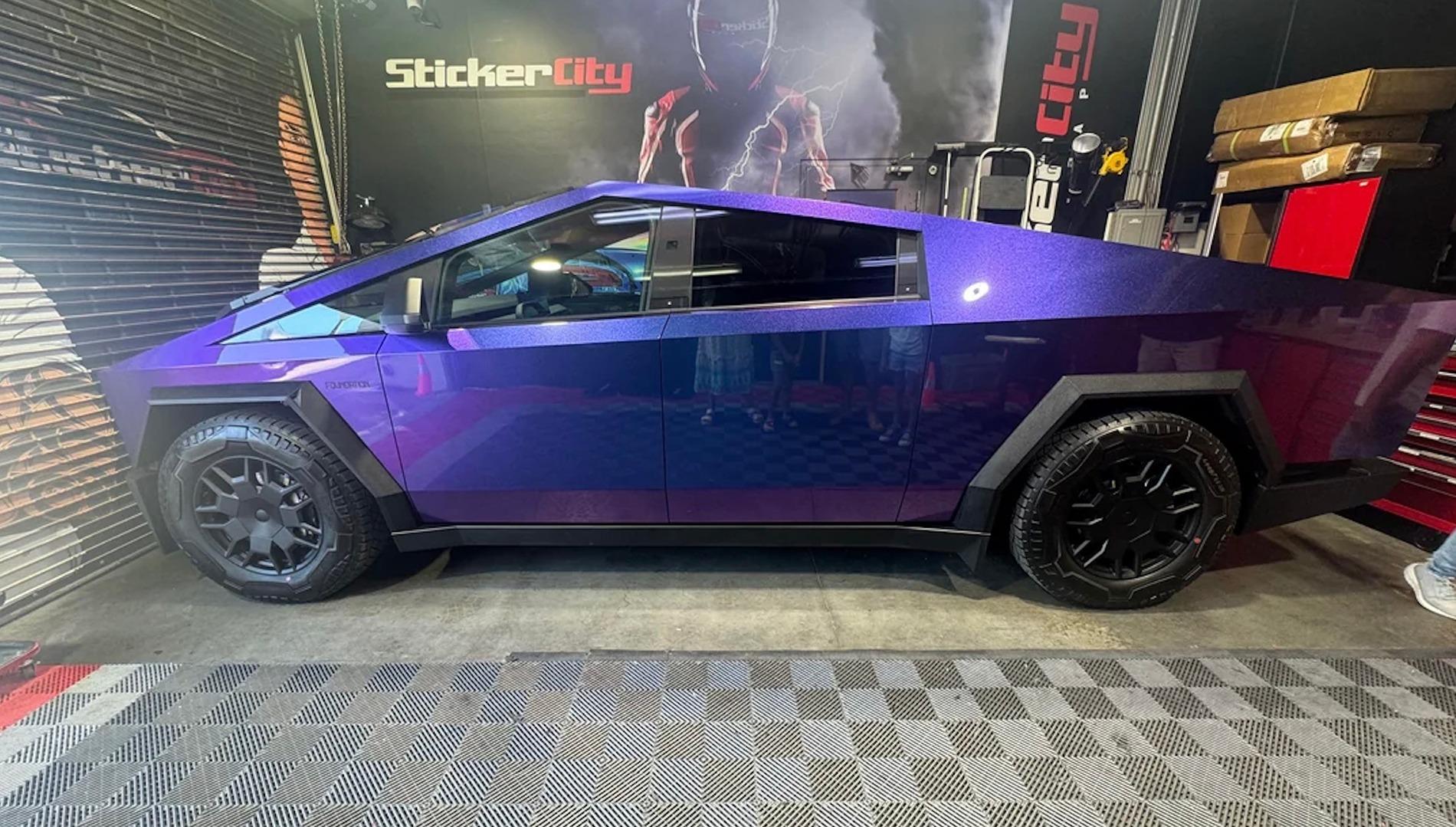 Tesla Cybertruck Purple Rain Color Flip PPF Wrap Screenshot 2024-09-02 at 9.13.57 AM