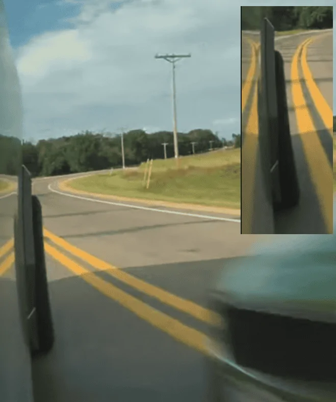 Tesla Cybertruck 4 Wheel Steering saved our shop Cybertruck! (near crash video) 1725312359825-ax