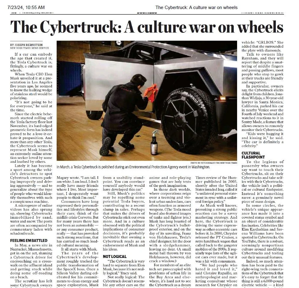 Tesla Cybertruck CNN be CNN'ing on Cybertruck [⚠️ ADMIN REMINDER: NO POLITICS] 2024-09-02_22-03-57
