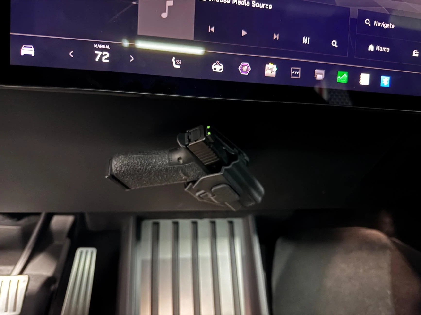 Tesla Cybertruck Gun / Firearm Storage [*** Admin Warning: Storage Talk Only *** No Glorification, States, Laws, Politics or Usage Discussions] IMG_2445