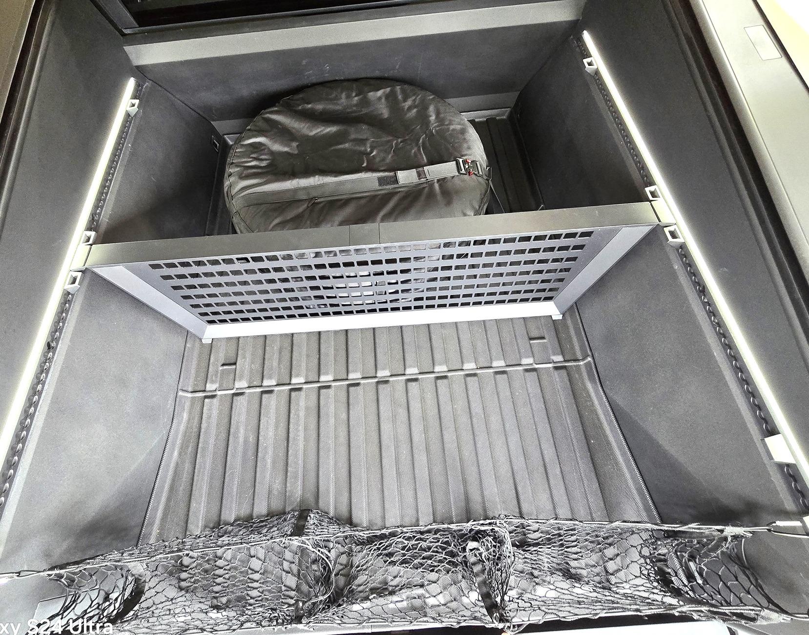 Tesla Cybertruck Protip: Solution to install the under designed and misaligned Vault Cargo Divider! CT Valt cargo divider1
