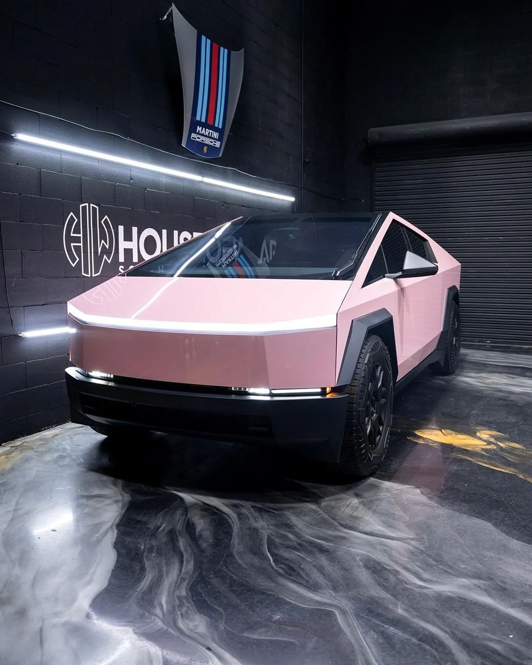 Tesla Cybertruck (PURE PPF) Love Pink Colored Paint Protection Film wrapped by HouseofWrapz 🎀 456853066_823937103160840_5350113755143773266_n