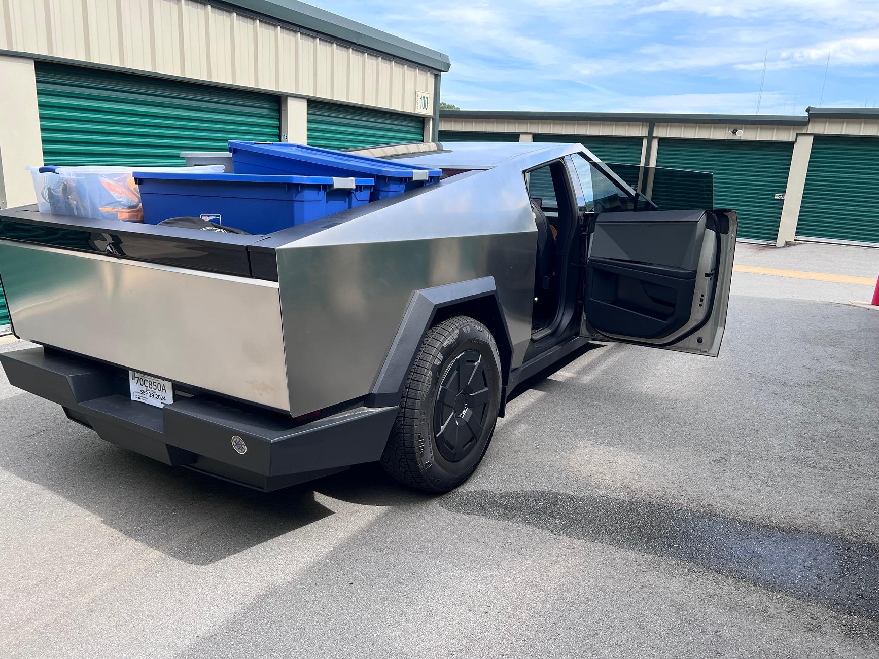 Tesla Cybertruck Tactical Grey + All-Season Tire Cyberbeast delivered. IMG_0832