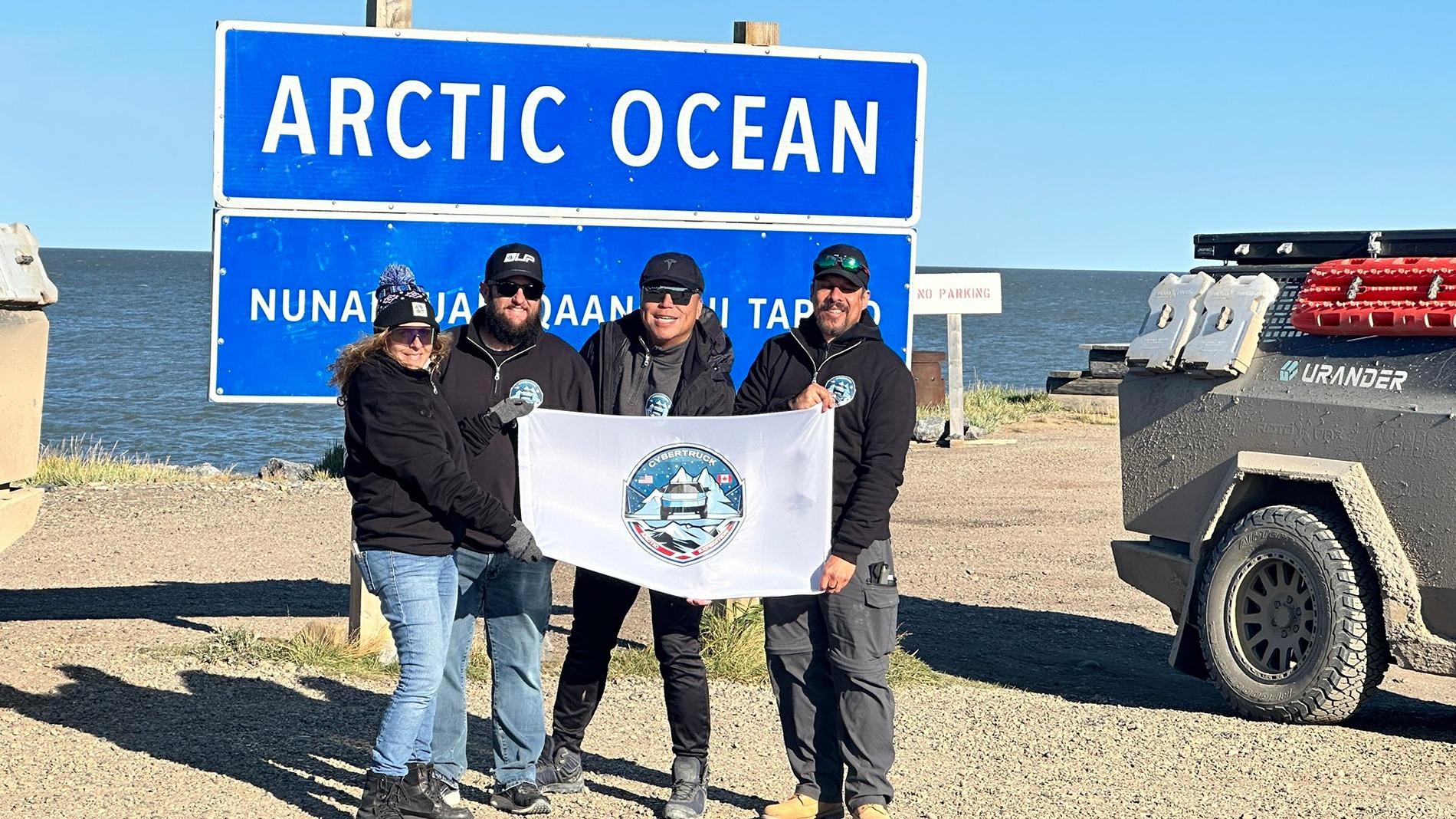 Tesla Cybertruck Two Cybertrucks Complete Journey to the Arctic Ocean! 2
