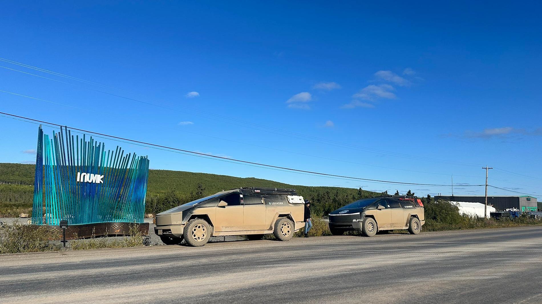 Tesla Cybertruck Two Cybertrucks Complete Journey to the Arctic Ocean! 33