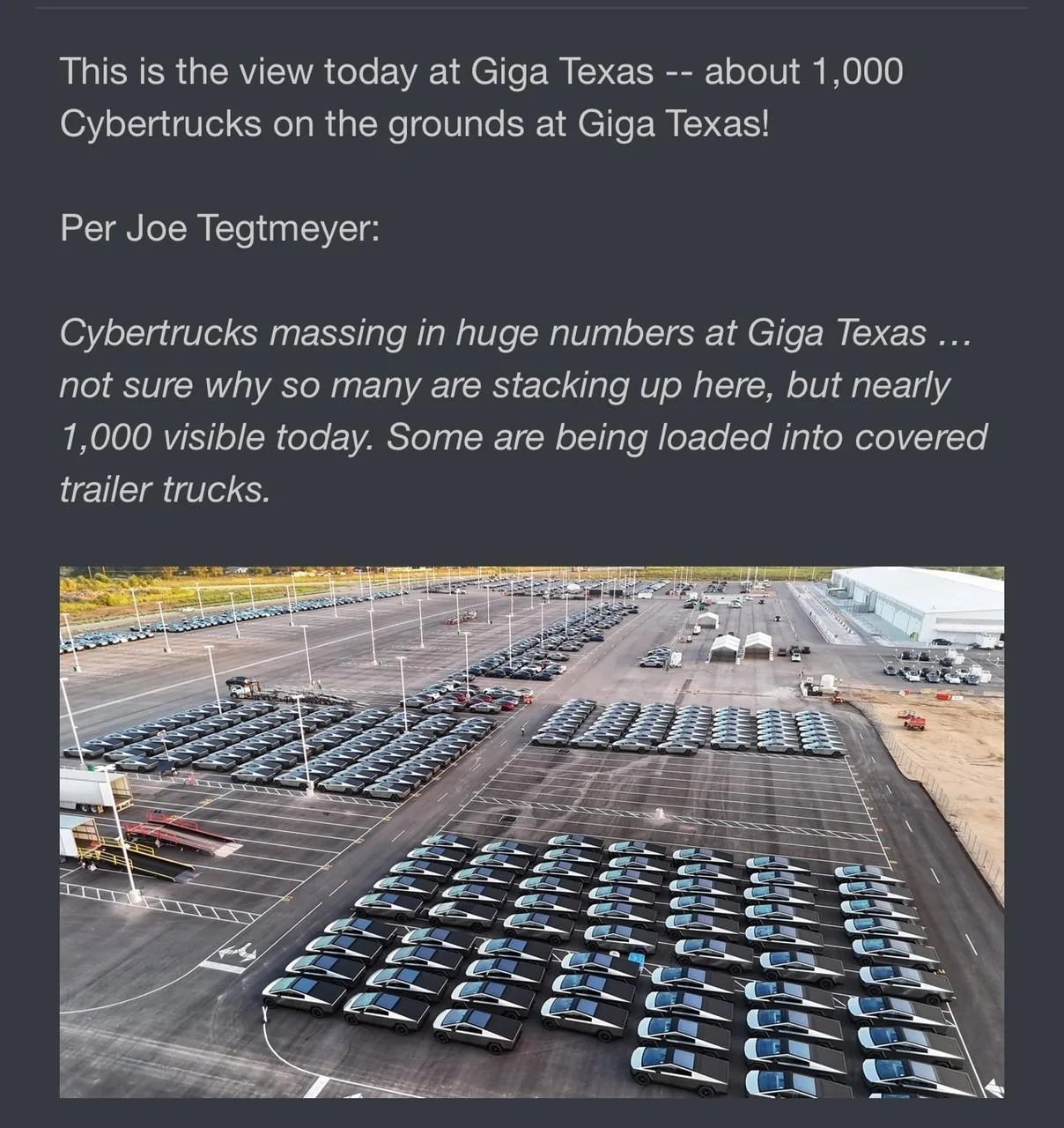 Tesla Cybertruck Are any 2025 NON FS CyberTruck reservation holders starting to stock up on aftermarket parts and accessories cyber1