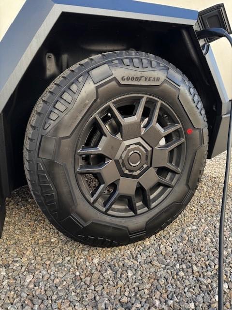 Tesla Cybertruck Wheel covers coming with new deliveries? Center Ca