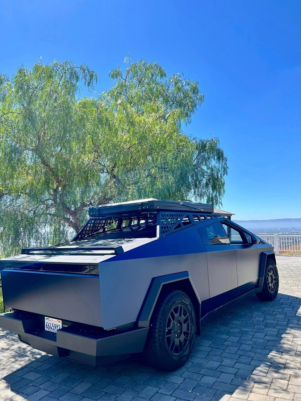 Tesla Cybertruck Introducing the Cyberlanding Kit with Easy Truck Bed Access: Mars Expedition Rack System 458412123_10226479333431500_8641172773808182788_n