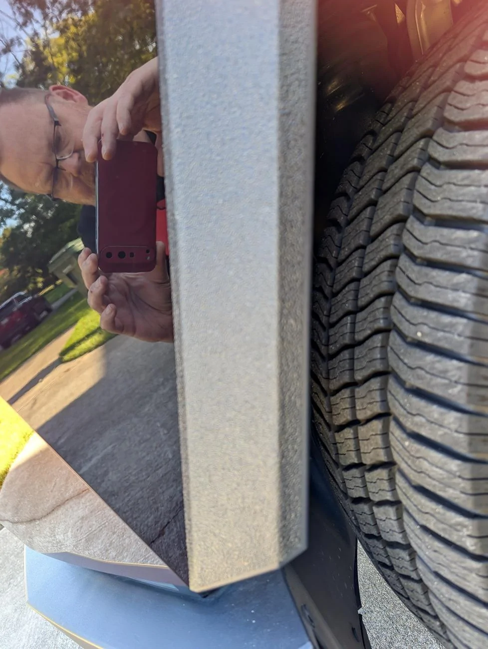 Vvivid Indestructible Wrap For Scratched Trims Installed Photos vvivid-indestructible-wrap-for-scratched-trims-installed-photos