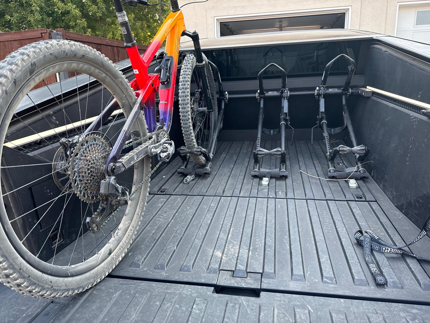 Tesla Cybertruck Cool bike rack for Cybertruck by Ride 88 image