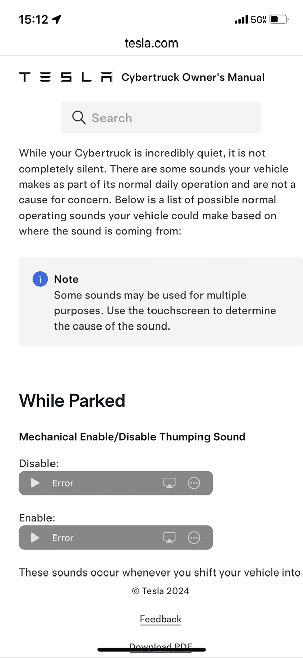 Tesla Cybertruck Preconditioning Noise - Is this Normal? IMG_1124