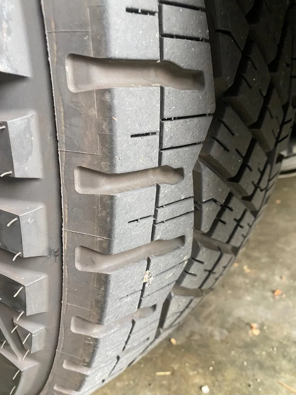 Tesla Cybertruck Epic Fail! - Cyberbeast - Tires shot at 6251 miles!!! IMG_7046