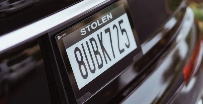 Tesla Cybertruck 🏎️ California, Arizona, Michigan Cybertruck Owners – Upgrade to Digital RPlates Now! 🌟 Reviver Rplate digital license plate california arizona michigan stickercity 818-905-5678 los