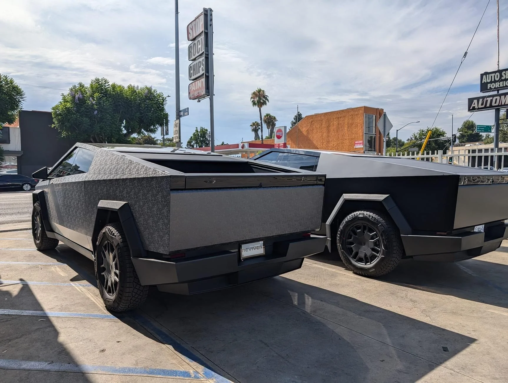 Tesla Cybertruck 🏎️ California, Arizona, Michigan Cybertruck Owners – Upgrade to Digital RPlates Now! 🌟 Reviver Rplate digital license plate california arizona michigan stickercity 818-905-5678 los