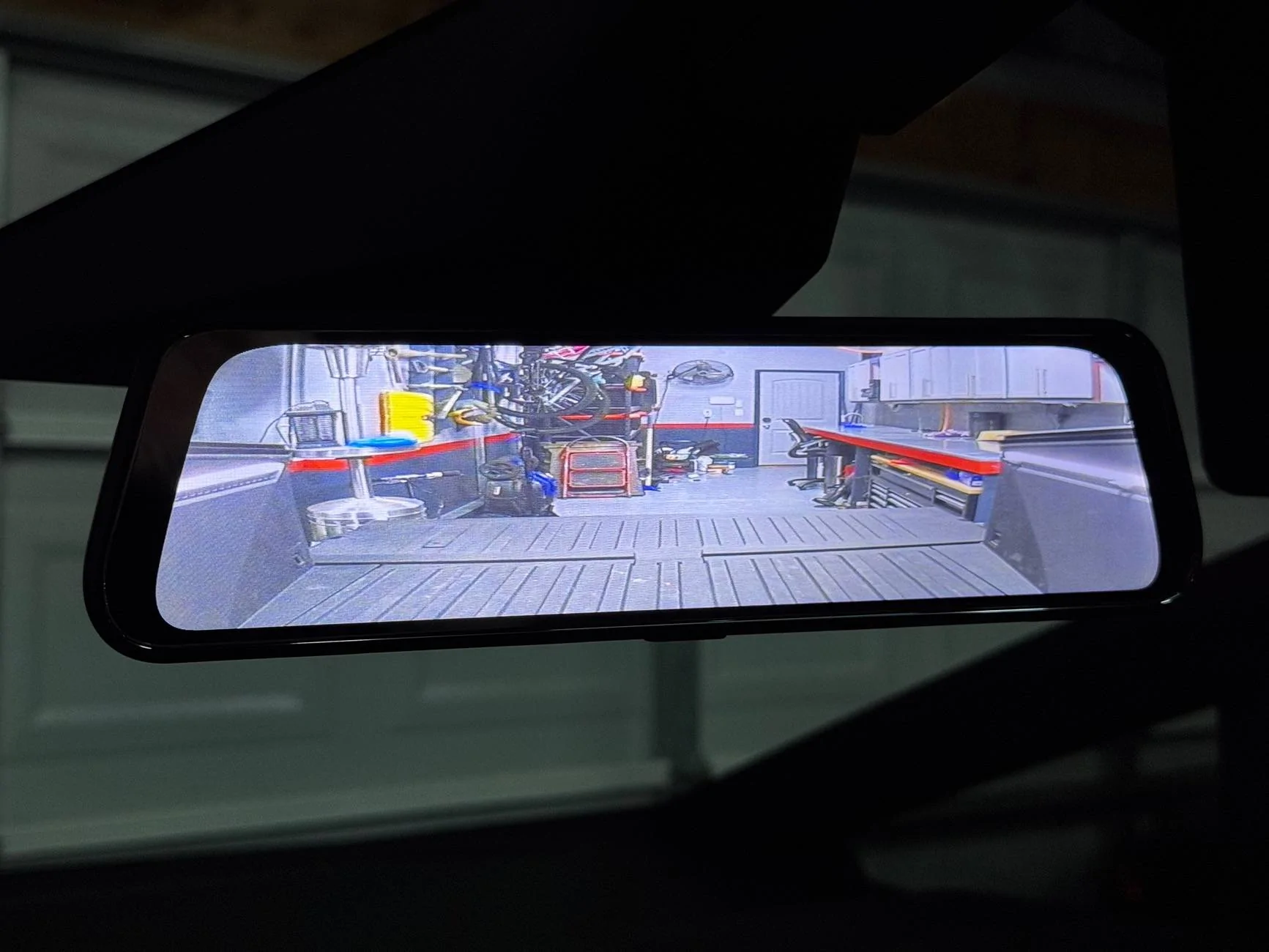Tesla Cybertruck Rear view mirror camera[updated camera/ screen solution - installed notes & photos IMG_2480