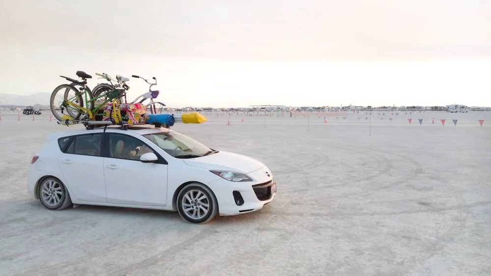Tesla Cybertruck Portable Platform for Bed/Vault 2018-BurningMan-Dawn-1000