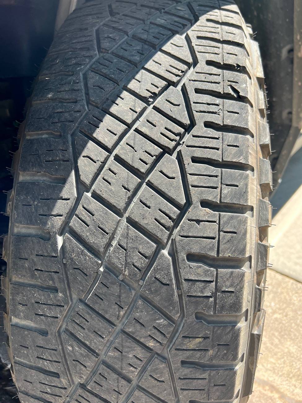 Tesla Cybertruck Epic Fail! - Cyberbeast - Tires shot at 6251 miles!!! IMG_5800.JPG