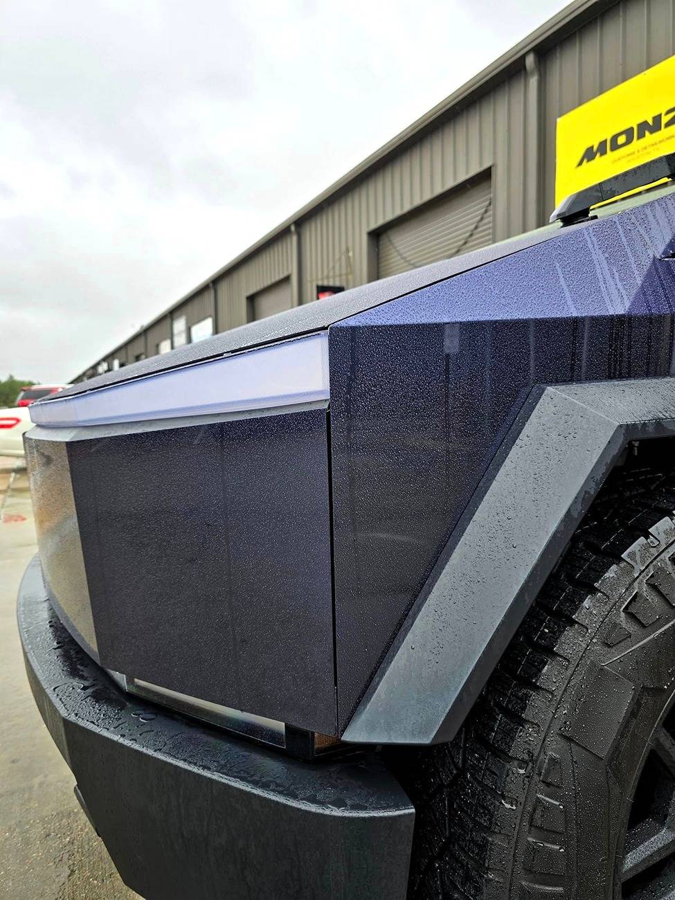Tesla Cybertruck BLUE / BLURPLE / PURPLE Vinyl Wrap & PPF Cybertruck -- Photos & Videos pure ppf mineral blue wrap 3