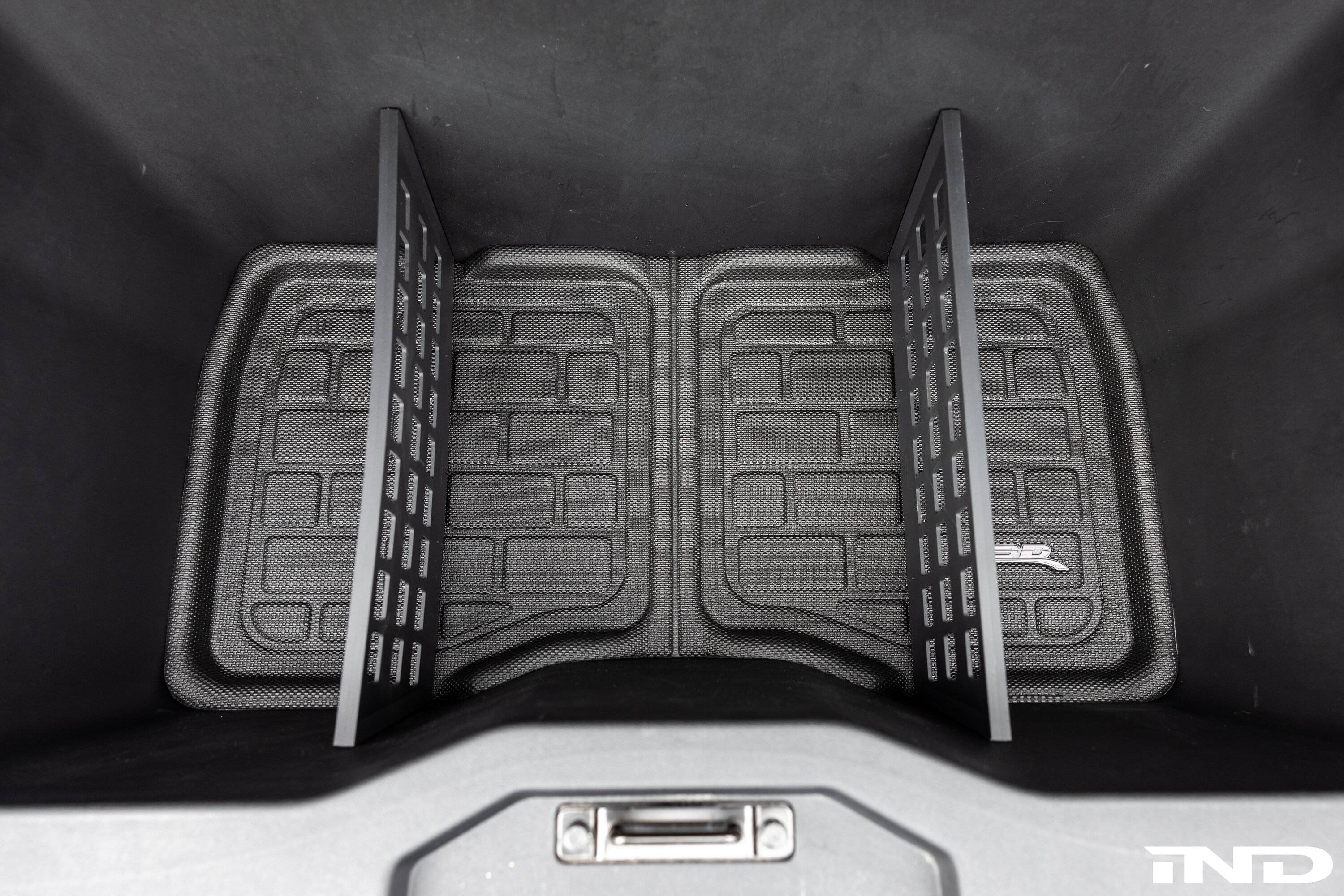 Tesla Cybertruck 3D Mats installed (3D MAXpider Cybertruck All Weather Floor Mat) 53956712206_b0fc1c6520_o