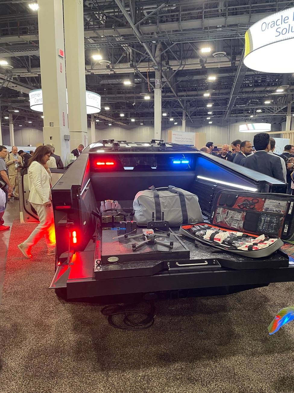 Tesla Cybertruck Oracle Cybertruck Police Truck w/ Winch Front Bumper IMG_1246